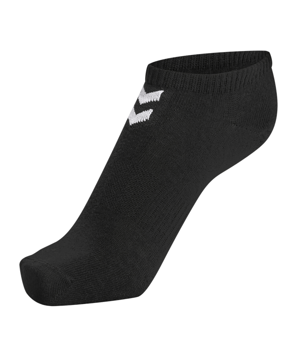Hummel Chevron 6-Pack Ankle Socken Schwarz F2042 - schwarz