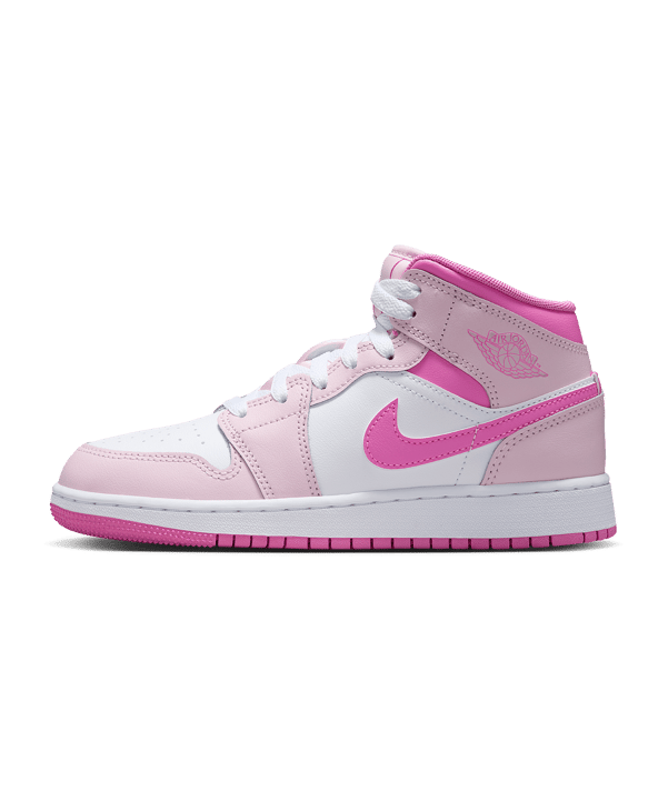 Jordan Air 1 Mid Bambini Rosa C601 - rosa