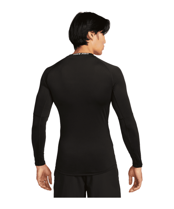 Nike Pro Dri-Fit Sweatshirt Schwarz F010 - schwarz