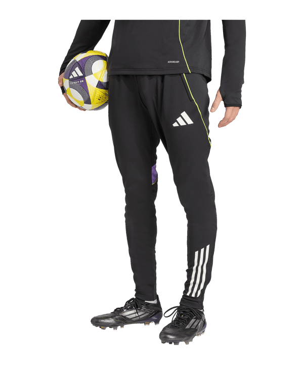 adidas Tiro 25 Competition Trainingshose Schwarz - schwarz