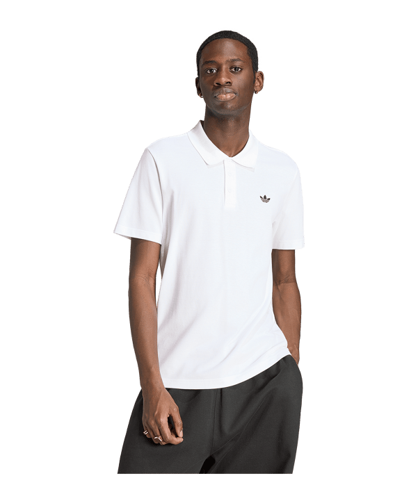 adidas Originals Trefoil Essentials Polo Wit - wit