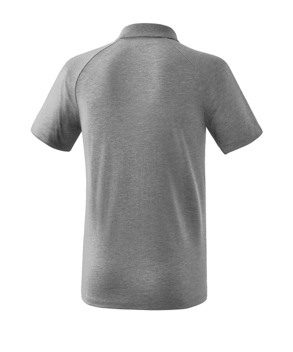 Erima Essential 5-C Poloshirt Grau Schwarz - grau