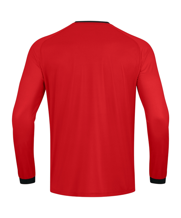 JAKO Inter Trikot langarm Rot Schwarz F111 - rot