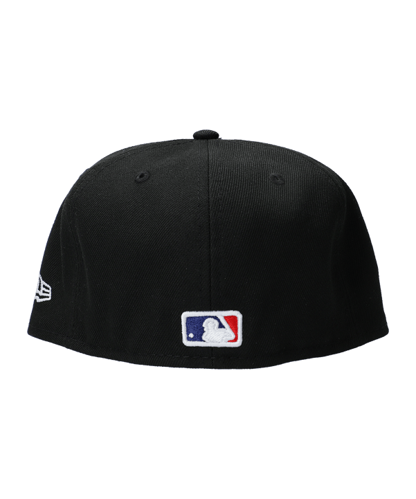 New Era MLB Los Angeles Dodgers Nighttime 59Fifty Fitted Cap Schwarz - schwarz