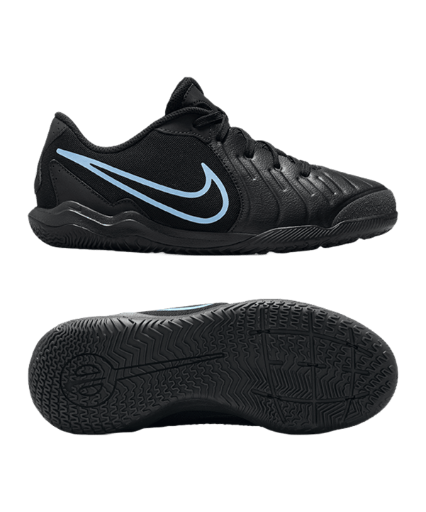 Nike Tiempo Legend X Academy IN Shadow Kids Schwarz F003 - schwarz