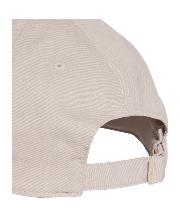 adidas 3 Stripes Baseball Cap Beige - beige