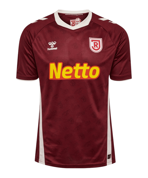 Hummel SSV Jahn Regensburg Trikot Away 2025/2026 Rot F3661 - rot
