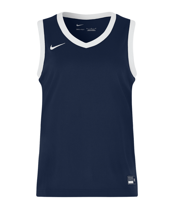 Nike Team25 Basketball Shirt Dames Blauw K451 - blauw