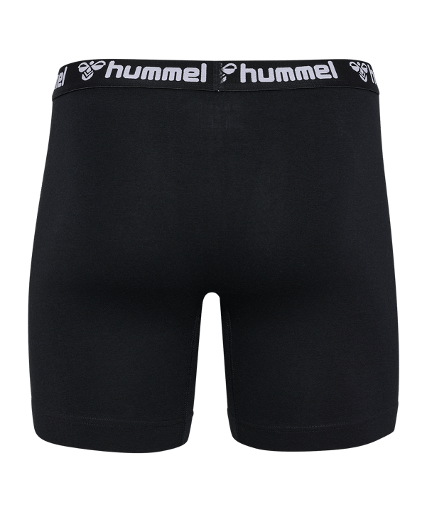 Hummel 2-Pack underwear Shorts nero F2001 - nero