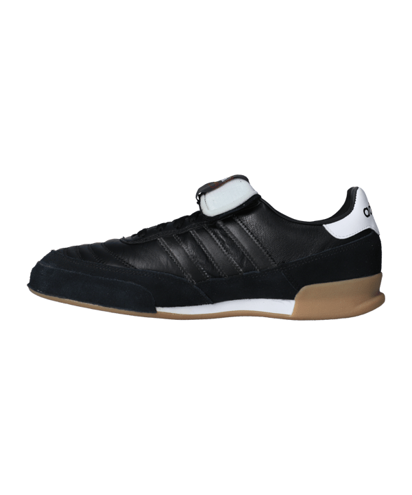 adidas Mundial Goal Halle Black Stripes Schwarz - schwarz