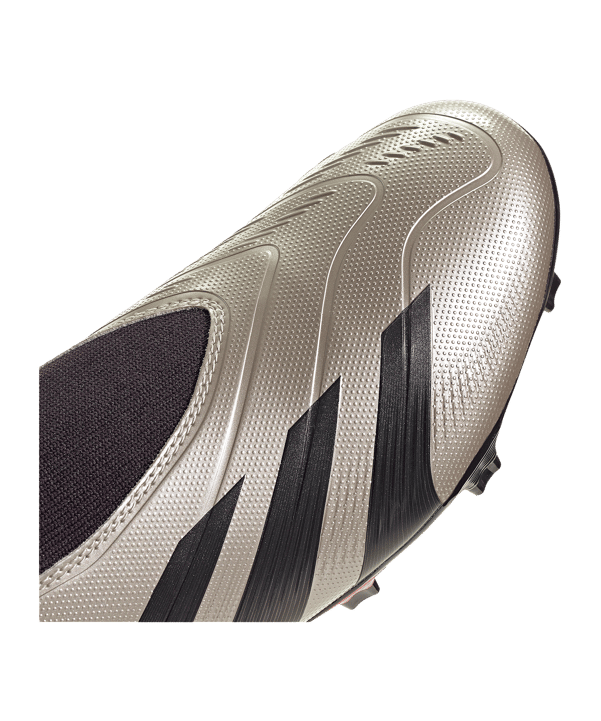 adidas Predator League LL FG Vivid Horizon Grau Pink - grau