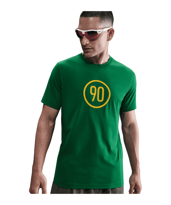 Nike Total 90 T-Shirt Grün F302 - gruen