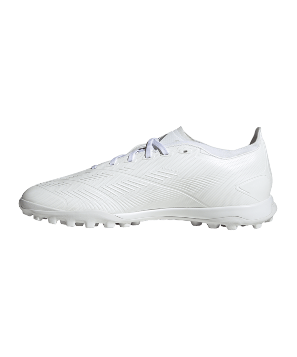 adidas Predator League TF Pearlized Weiss Silber Grau - weiss