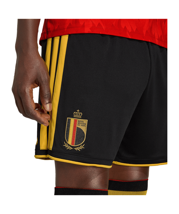 adidas Belgien Short Home WM 2026 Schwarz - schwarz