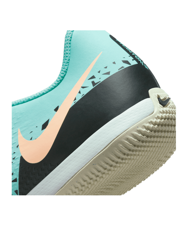Nike Jr Phantom GT2 Academy IC Halle Kids Lucent Türkis Gelb F407 - tuerkis
