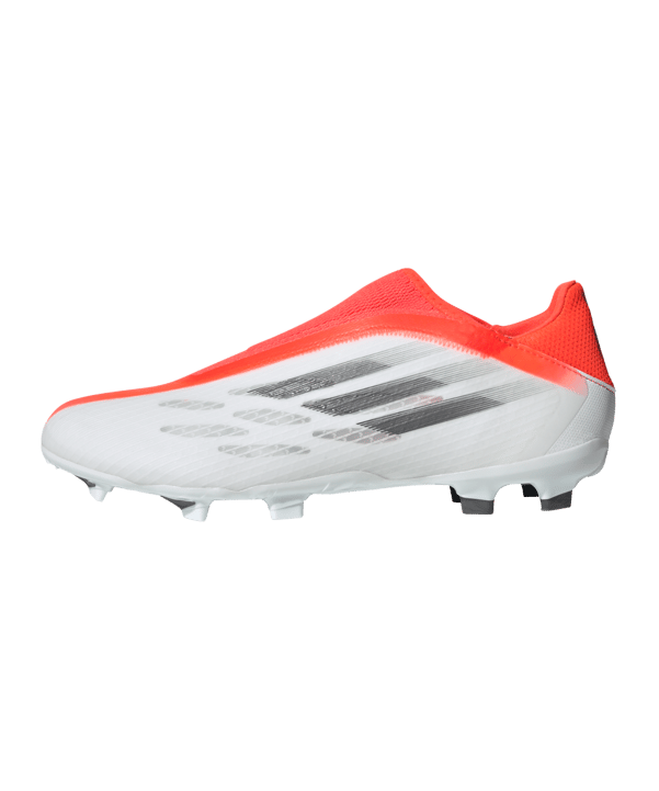 adidas X SPEEDFLOW.3 LL FG White Spark Weiss Grau Rot - weiss