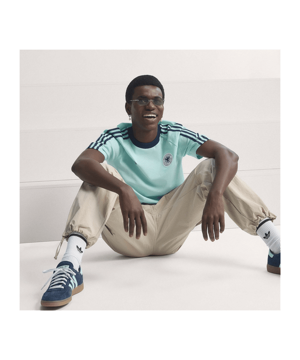 adidas DFB Deutschland Originals T-Shirt Türkis - tuerkis