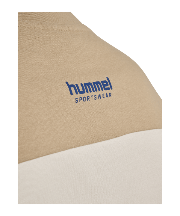 Hummel Loose Bees Stripe T-Shirt Weiß F9352 - weiss