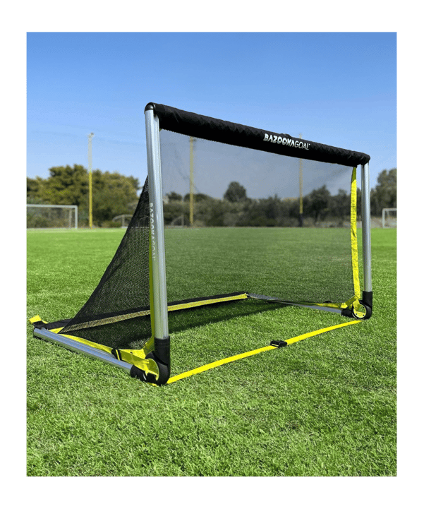 Bazookagoal ALUMINIUM Teleskoptor | 150x90 cm Schwarz - schwarz