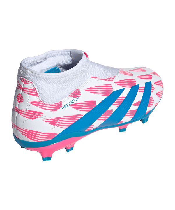 adidas Predator League LL FG Reemergence Kids Blau - weiss