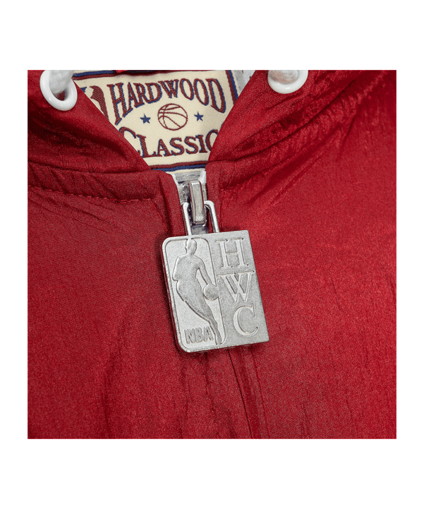 Mitchell and Ness NBA Windbreaker Jacke Rot