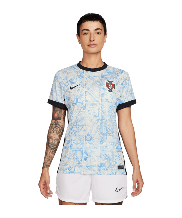 Nike Portugal Trikot Away EM 2024 Damen Weiss F133 - weiss