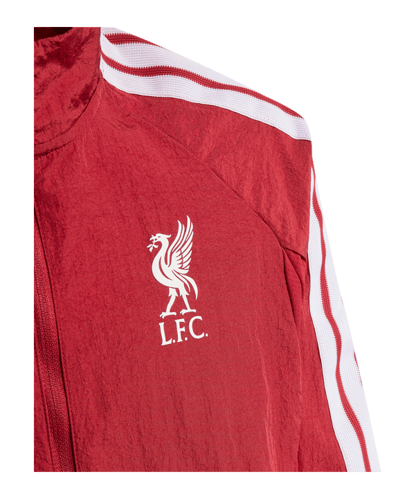 adidas FC Liverpool Anthem Jacke Kids Rot - rot