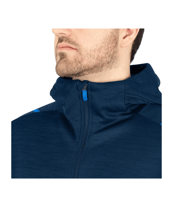 JAKO Jas met capuchon Blauw K511 - blauw