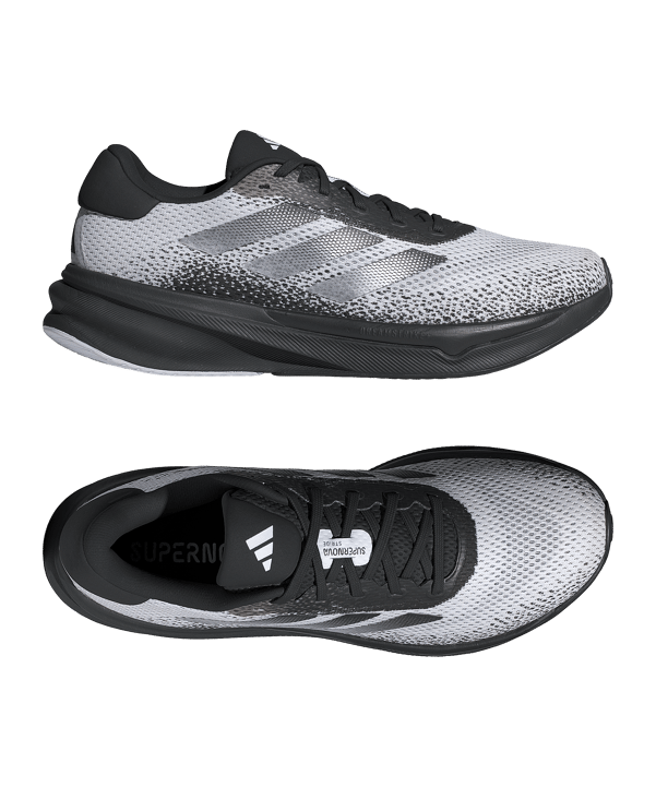 adidas Supernova Stride Schwarz Weiss - schwarz