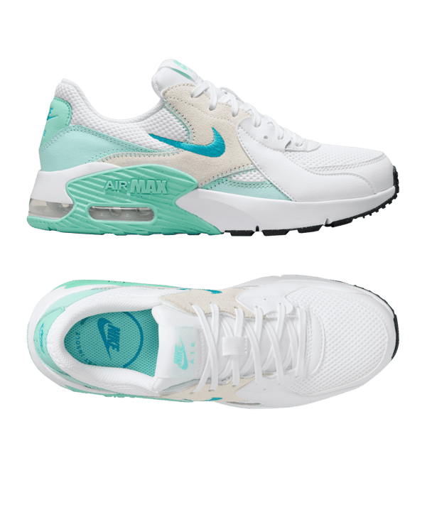 Nike Air Max Excee Damen Weiss Türkis F127 - weiss