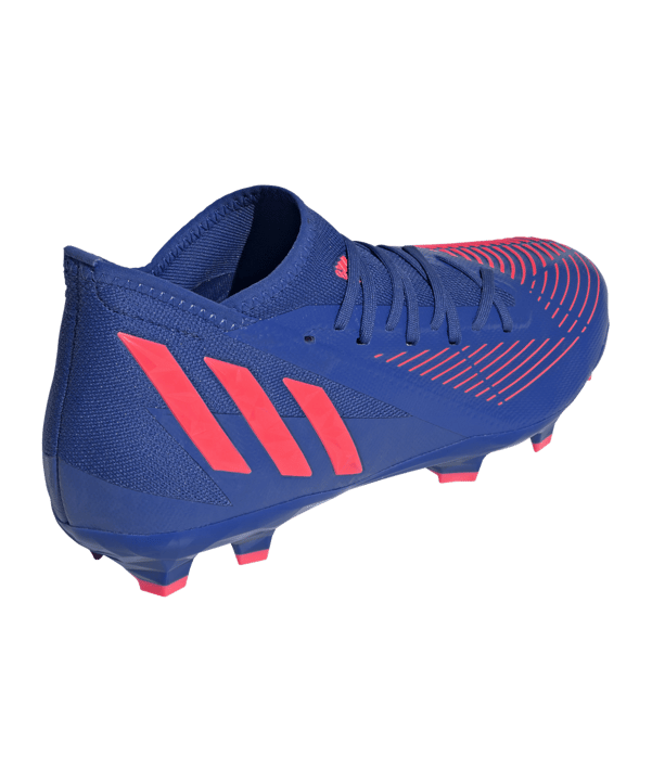 adidas Predator EDGE.3 FG Sapphire Edge Blau Rot - blau