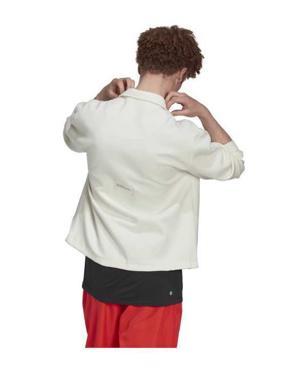 adidas New Coach Jacke Weiss - weiss
