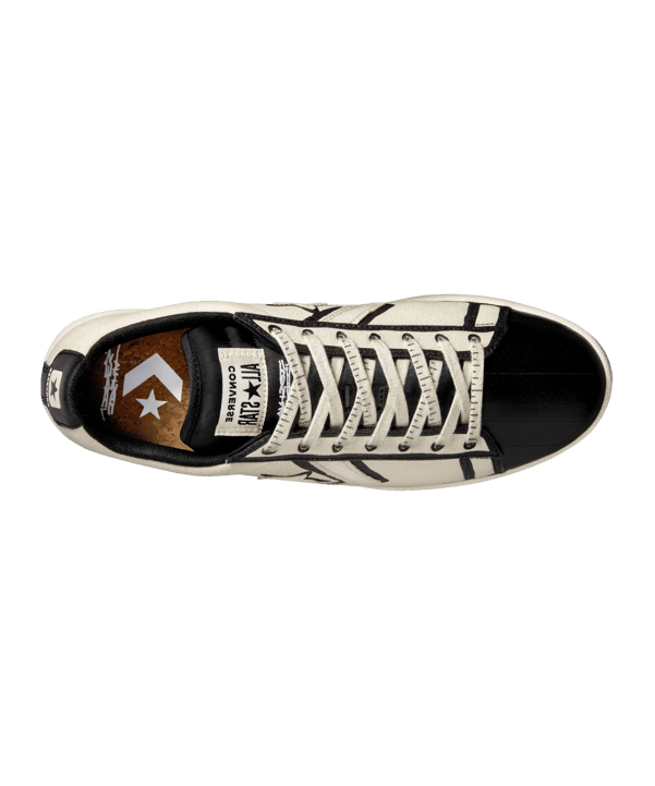 Converse X Josh Vides Pro Leather OX Sneaker - schwarz