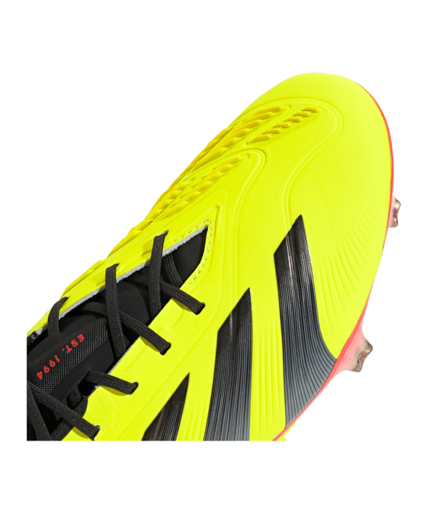 adidas Predator Elite FG Energy Citrus Gelb Schwarz Rot - gelb