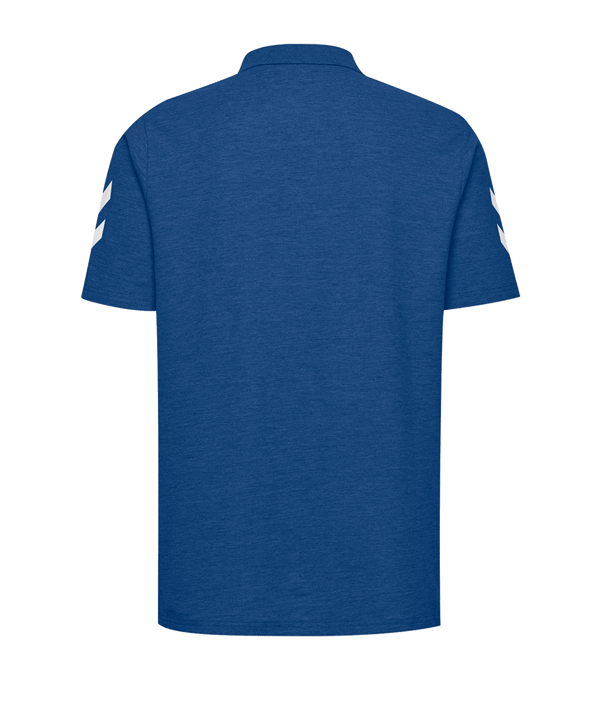 Hummel Polo coton bleu F7045 - bleu