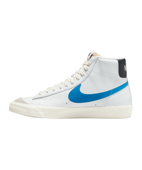 Nike Blazer Mid 77 Vintage Weiss Blau F118 - weiss