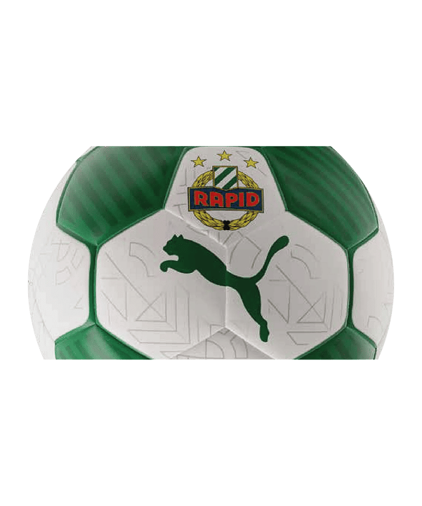 PUMA SK Rapid Wien Ess Trainingsball Weiß F01 - weiss