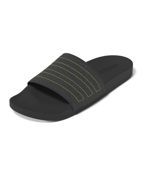 adidas Adilette Comfort Badelatsche Schwarz - schwarz