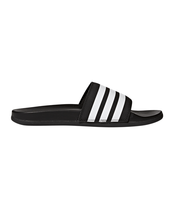 adidas Adilette Comfort Badelatsche Schwarz - schwarz