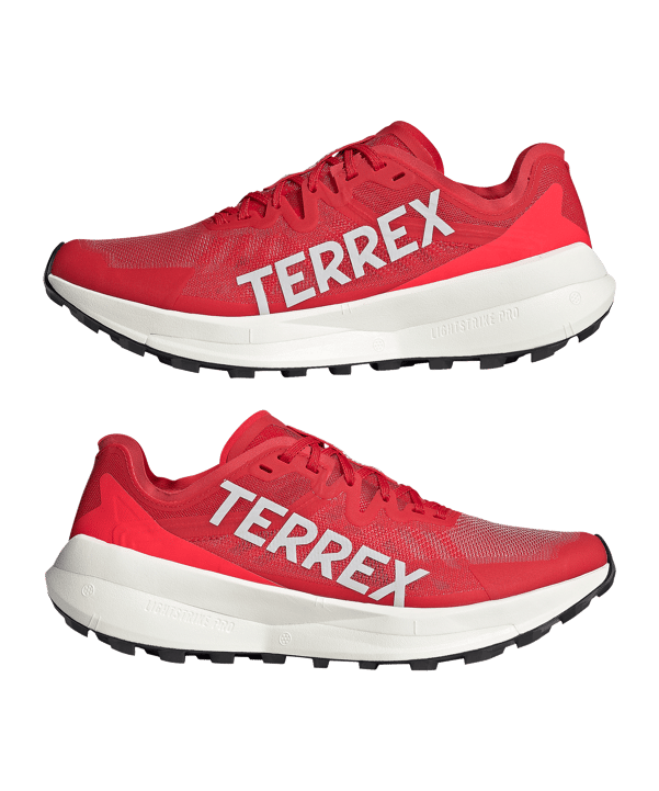 adidas Terrex Agravic Speed Laufschuh Rot - rot