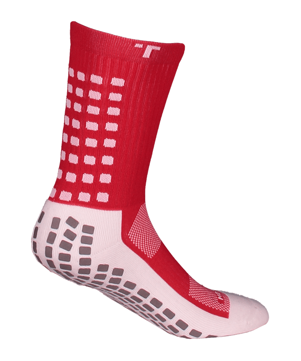 TruSox Mid Calf Cushion 3.0 Socken Rot Weiss - rot