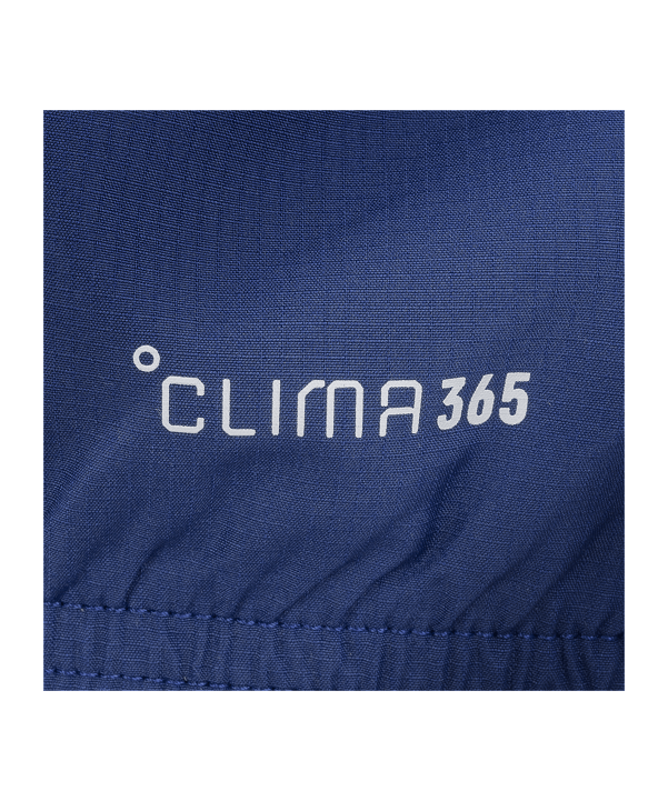 adidas FC Schalke 04 Team Regenjacke Blau - blau