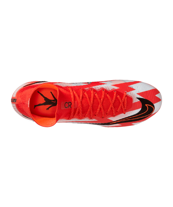 Nike Mercurial Superfly VIII Elite CR7 Spark Positivity FG Rot F600 - rot