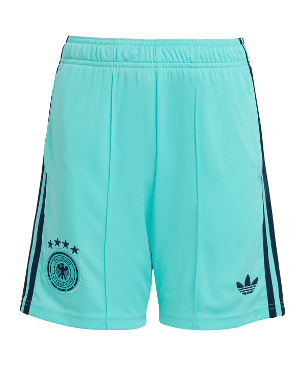 adidas DFB Deutschland Short Away WM 2026 Kids Türkis - tuerkis