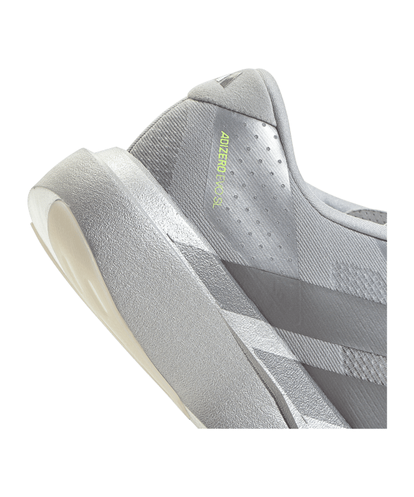 adidas adizero Evo SL Laufschuh Silber - silber