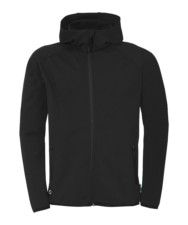 uhlsport ID Kapuzenjacke Kids Schwarz F01 - schwarz