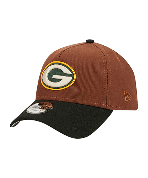 New Era Green Bay Packers Harvest 9Forty Cap Braun - braun