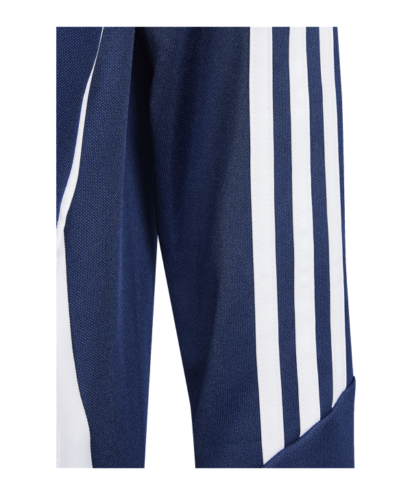 adidas Tiro 24 Trainingstop Kids Blau Weiss - blau
