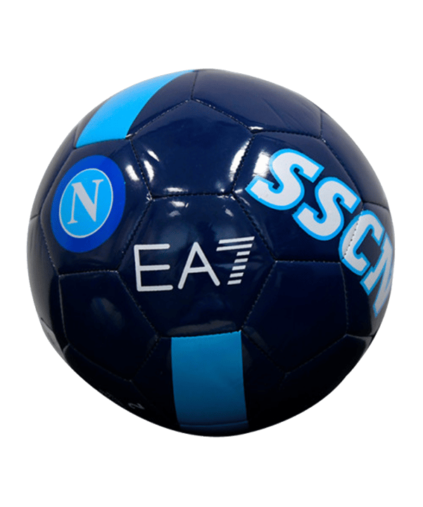 EA7 SSC Neapel Trainingsball Blau - blau