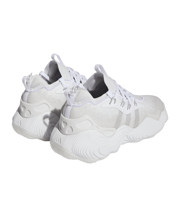 adidas Trae Young 3 bianco argento - bianco